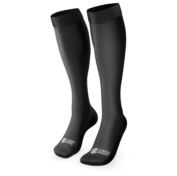 Burrin Celtic Black Socks - Junior
