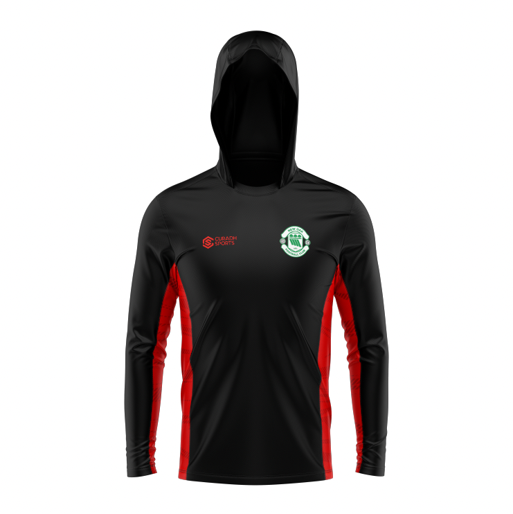New Oak F.C Red/Black Hoodie - Adult