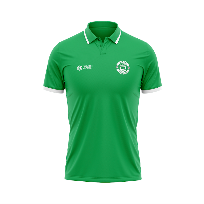 New Oak F.C Green Polo - Adult