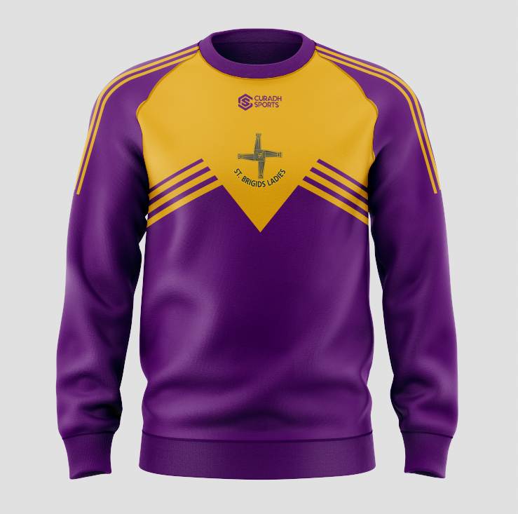 St.Brigids LGFA Retro Crewneck - Junior