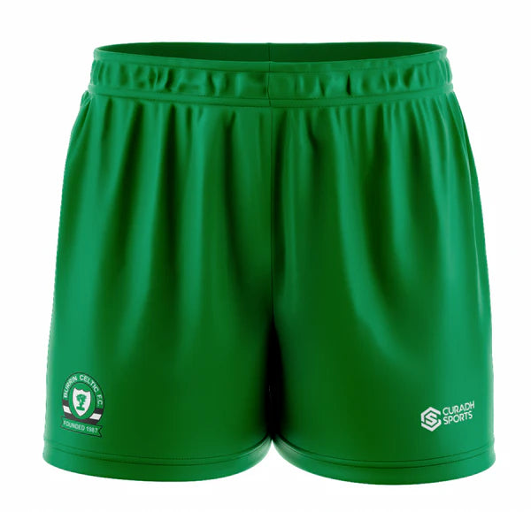 Burrin Celtic Green Shorts - Junior