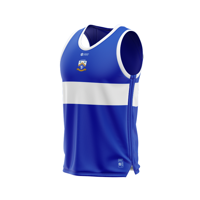 Laois Home Retro Sleeveless Jersey - Junior