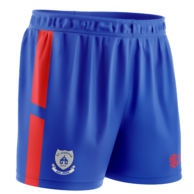 St.Josephs A.F.C Blue/Red Shorts - Junior