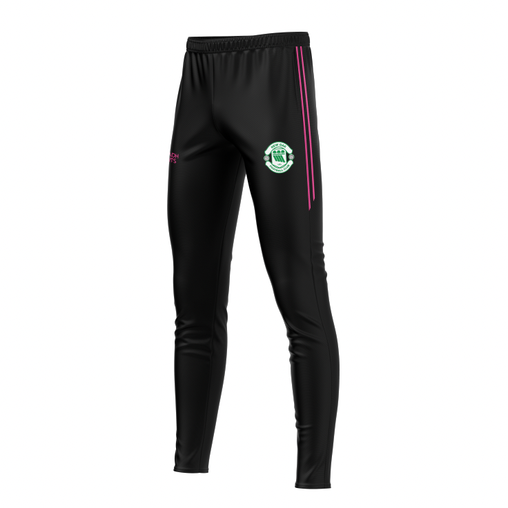 New Oak F.C Black/Pink Skinny Bottoms - Junior
