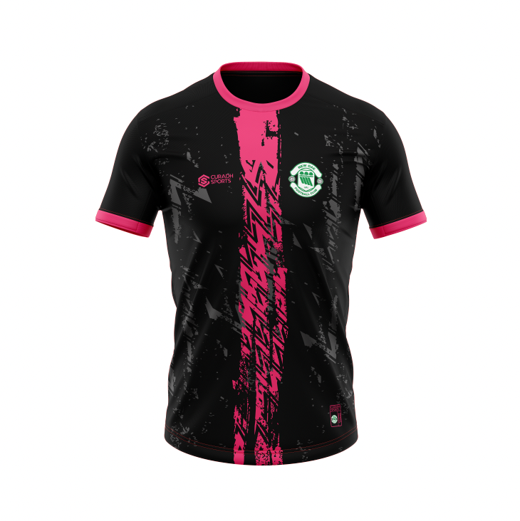 New Oak F.C Pink/Black Training Jersey 1 - Junior