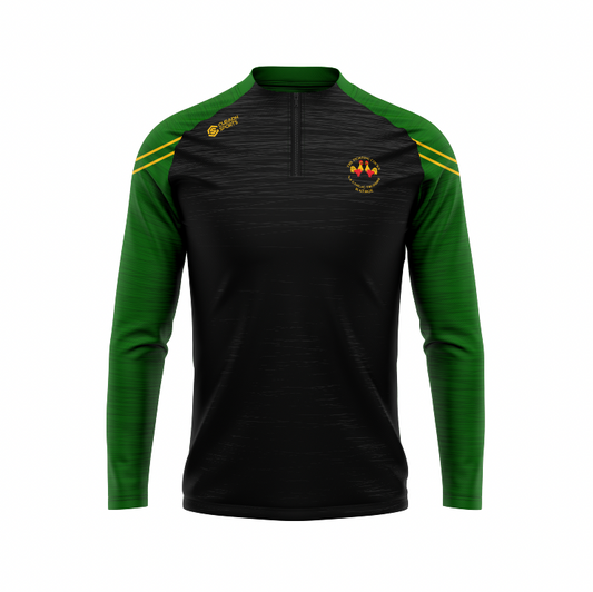 STOCK Fighting Cocks Half Zip - Adult