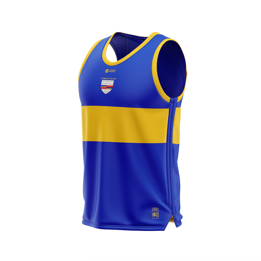 Tipperary Retro Home Sleeveless Jersey - Junior