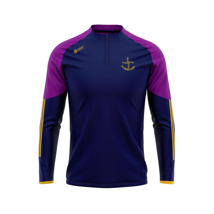 St.Brigids LGFA Half Zip - Junior