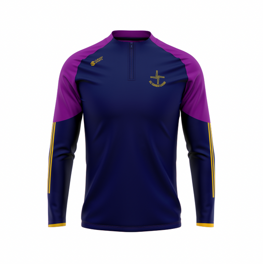 St.Brigids LGFA Half Zip - Adult
