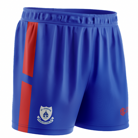 St.Josephs A.F.C Blue/Red Shorts - Junior