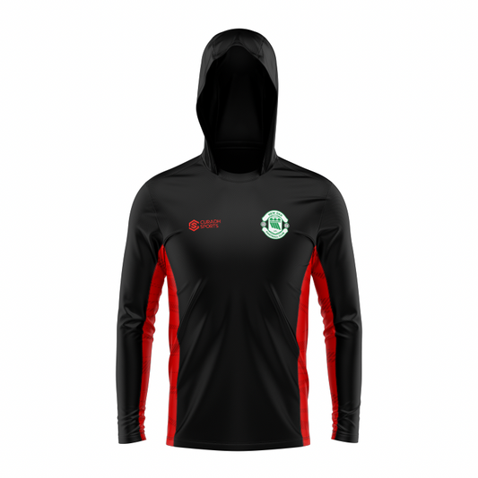 New Oak F.C Red/Black Hoodie - Adult