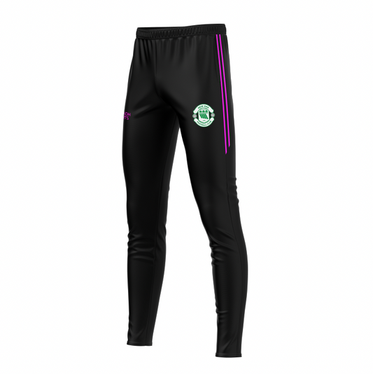 New Oak F.C Black/Pink Skinny Bottoms - Adult