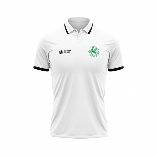 New Oak F.C White Polo - Adult