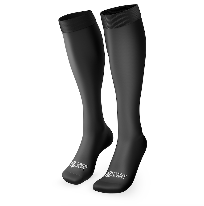 New Oak F.C Black Socks - Adult