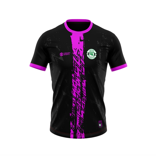 New Oak F.C Pink/Black Training Jersey 1 - Junior