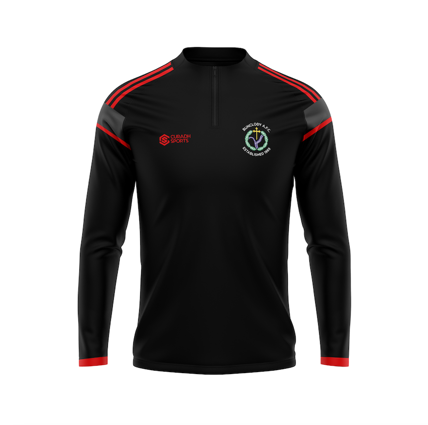 Bunclody AFC Half Zip - Junior