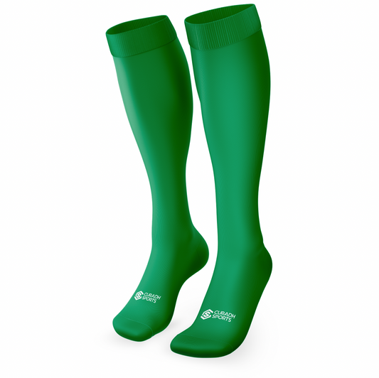 Junior - Burrin Celtic Green Socks