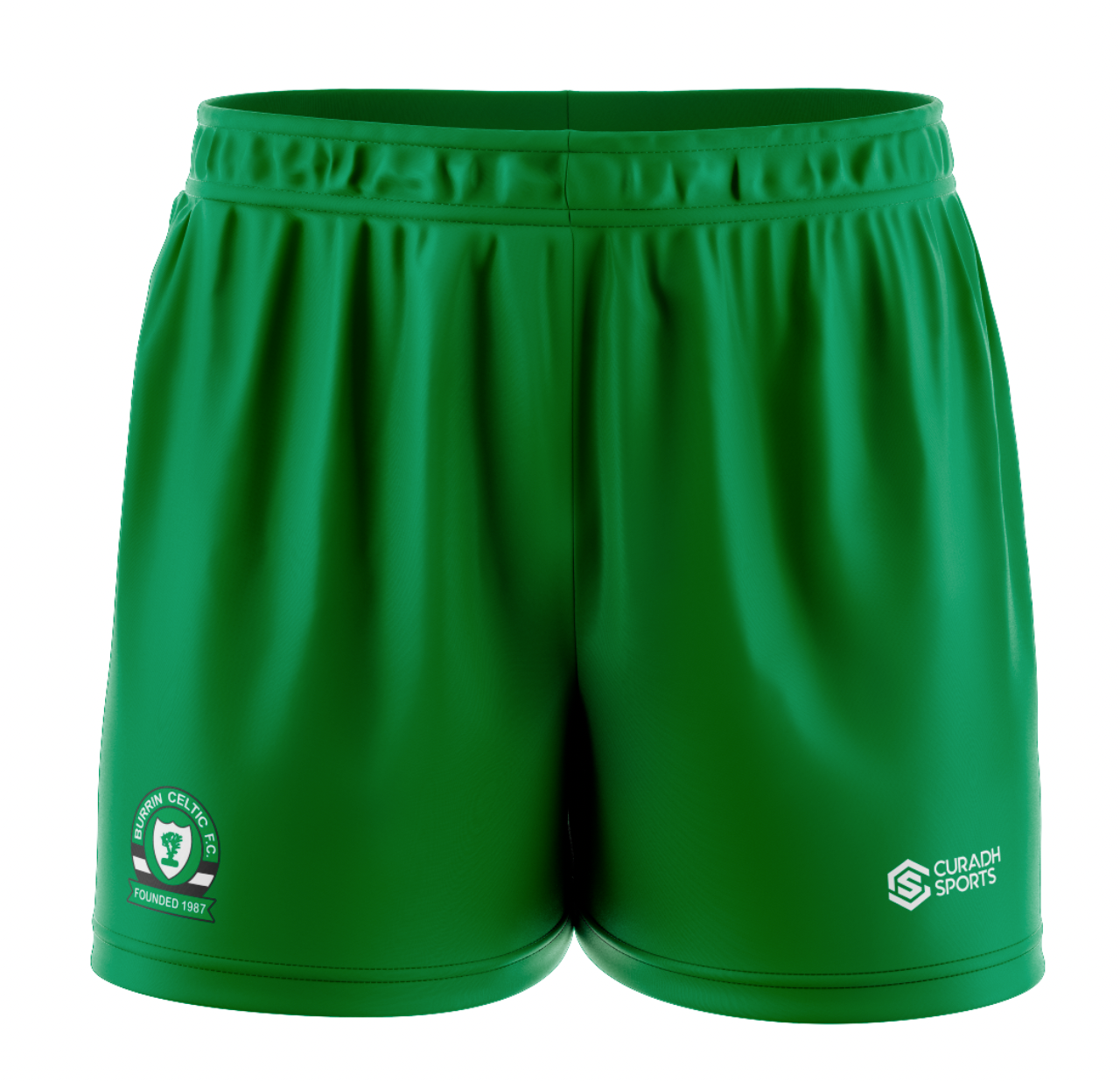 Junior - Burrin Celtic Green Shorts