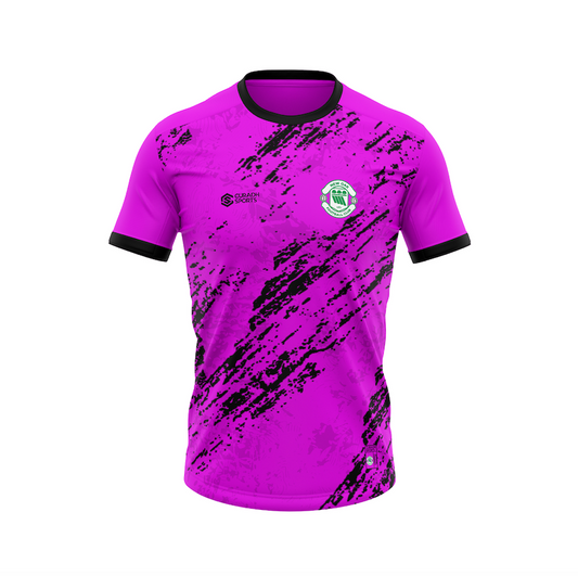 New Oak F.C Pink/Black Training Jersey 2 - Junior