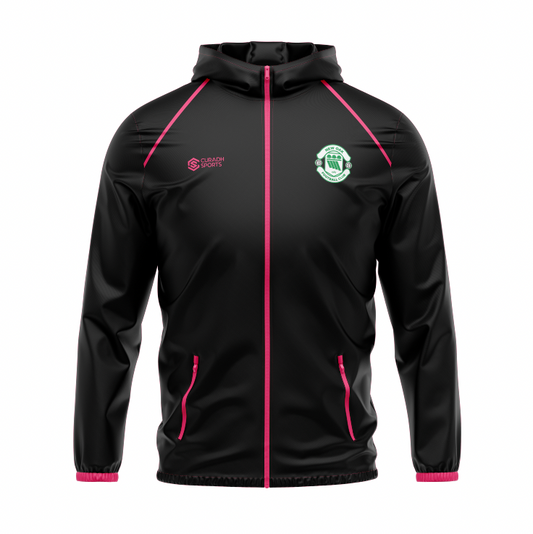 New Oak F.C Black/Pink Rain Jacket - Adult