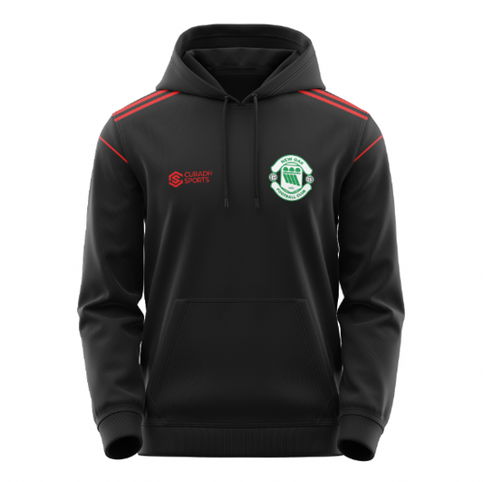 New Oak F.C Red/Black Hoodie - Junior